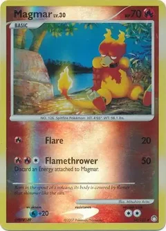 Magmar Reverse Holo 54