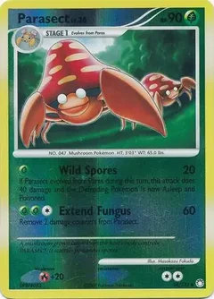 Parasect Reverse Holo 58