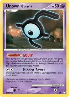 Unown E 65
