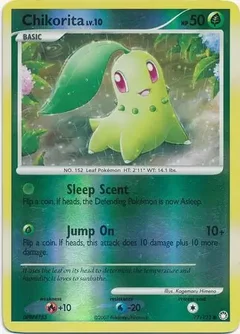 Chikorita Reverse Holo 77