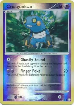 Croagunk Reverse Holo 78