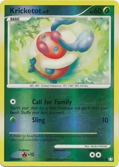 Kricketot Reverse Holo 86