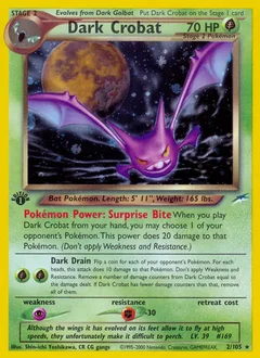 Dark Crobat Holo 2