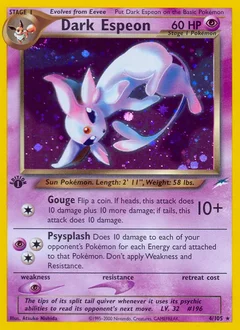 Dark Espeon Holo 4