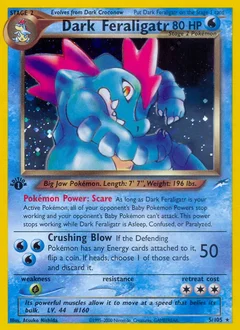Dark Feraligatr Holo 5
