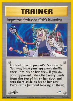 Impostor Professor Oak's Invention 94