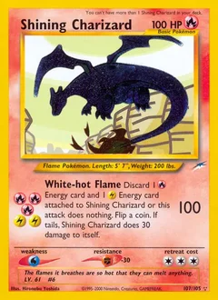 Shining Charizard Secret 107
