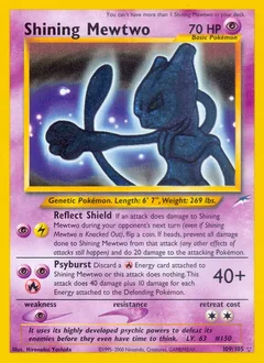 Shining Mewtwo Secret 109