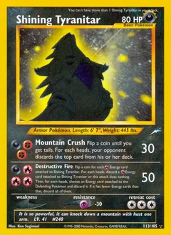 Shining Tyranitar Secret 113