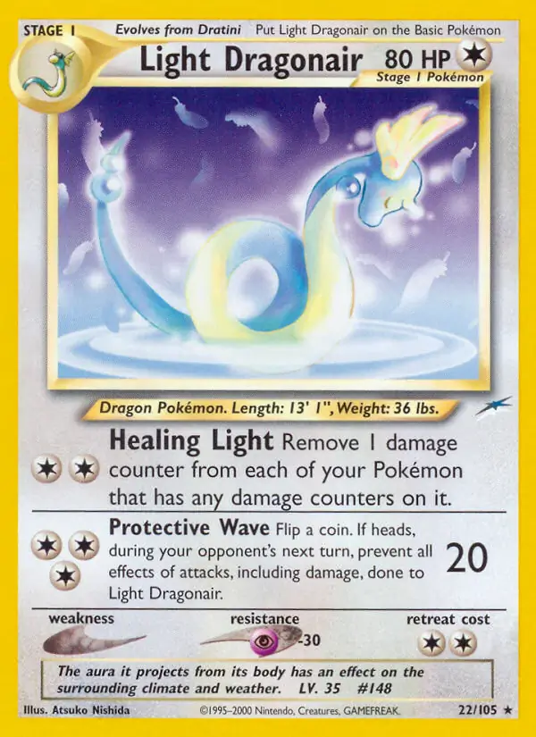 Light Dragonair, Neo Destiny #22 Pokémon card