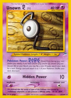 Unown [G] 27