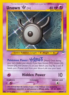Unown [W] 29