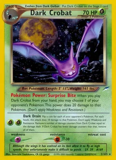 Dark Crobat Holo 2