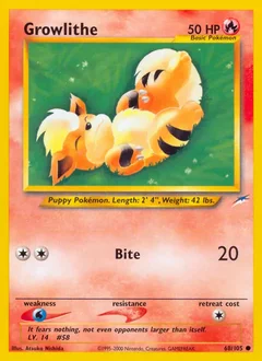 Growlithe 68