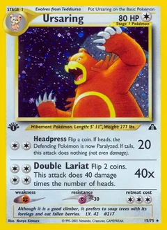 Ursaring Holo 15