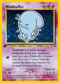 Wobbuffet Holo 16