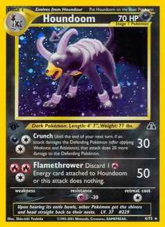 Houndoom Holo 4
