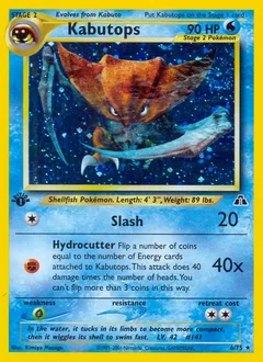 Kabutops Holo 6