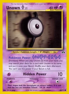 Unown [I] 68