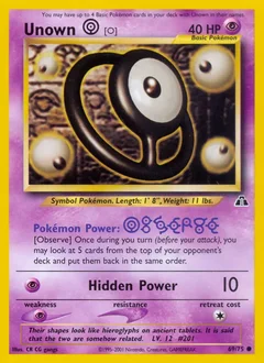 Unown [O] 69
