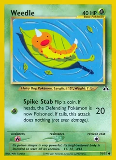 Weedle 70