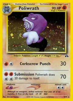 Poliwrath Holo 9