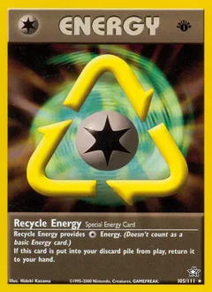 Recycle Energy 105