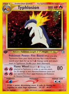 Typhlosion Holo 18