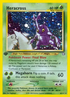 Heracross Holo 6