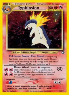 Typhlosion Holo 18