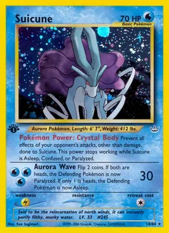 Suicune Holo 14