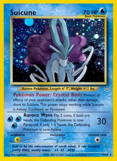 Suicune Holo 14