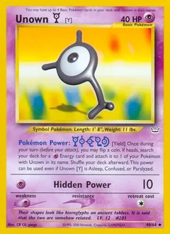Unown [Y] 40
