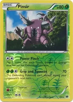 Pinsir Reverse Holo 1