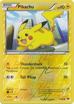 Pikachu Reverse Holo 39