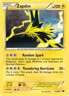 Zapdos Holo 41