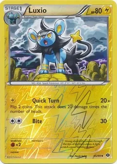 Luxio Reverse Holo 45