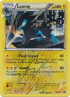 Luxray Reverse Holo 46