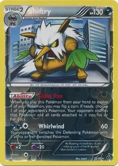 Shiftry Reverse Holo 72