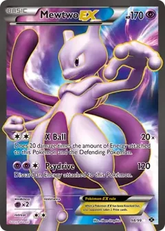 Full Art Mewtwo EX 98