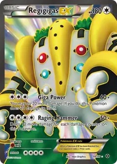 Full Art Regigigas EX 99
