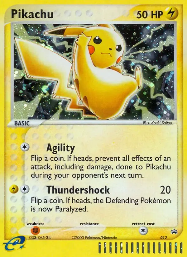 Pikachu - Nintendo Black Star Promo