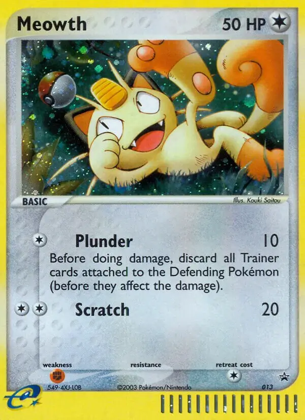 Meowth - Nintendo Black Star Promo