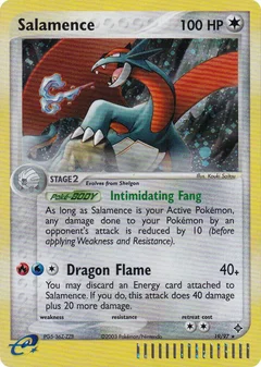 Salamence e-League Holofoil 19