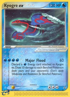 Kyogre ex Nintendo Power Magazine Holofoil 1