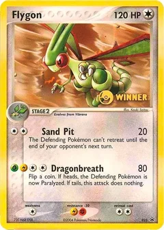 Flygon 025 e League Winner 25