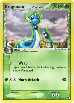 Dragonair Delta Species Prerelease 28