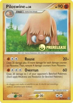 Piloswine Prerelease 46