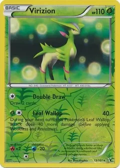 Virizion Reverse Holo 13
