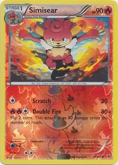 Simisear Reverse Holo 17